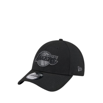 9FORTYSnap Metallic Black Los Angeles Lakers Men's Caps - Black