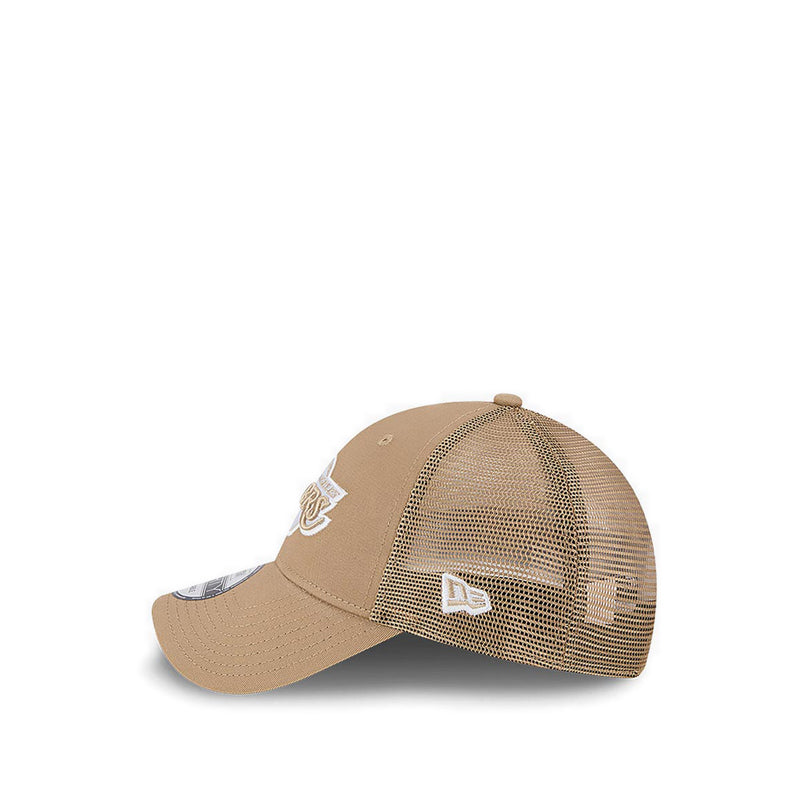 9FORTYSnap Trucker Khaki Classic Los Angeles Lakers Men's Caps - Khaki