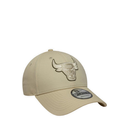 Team Outline 9FORTY Chicago Bulls Men's Caps - Light Cream