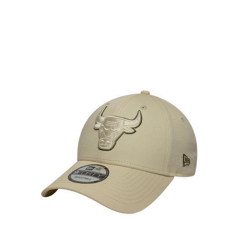 Team Outline 9FORTY Chicago Bulls Men's Caps - Light Cream