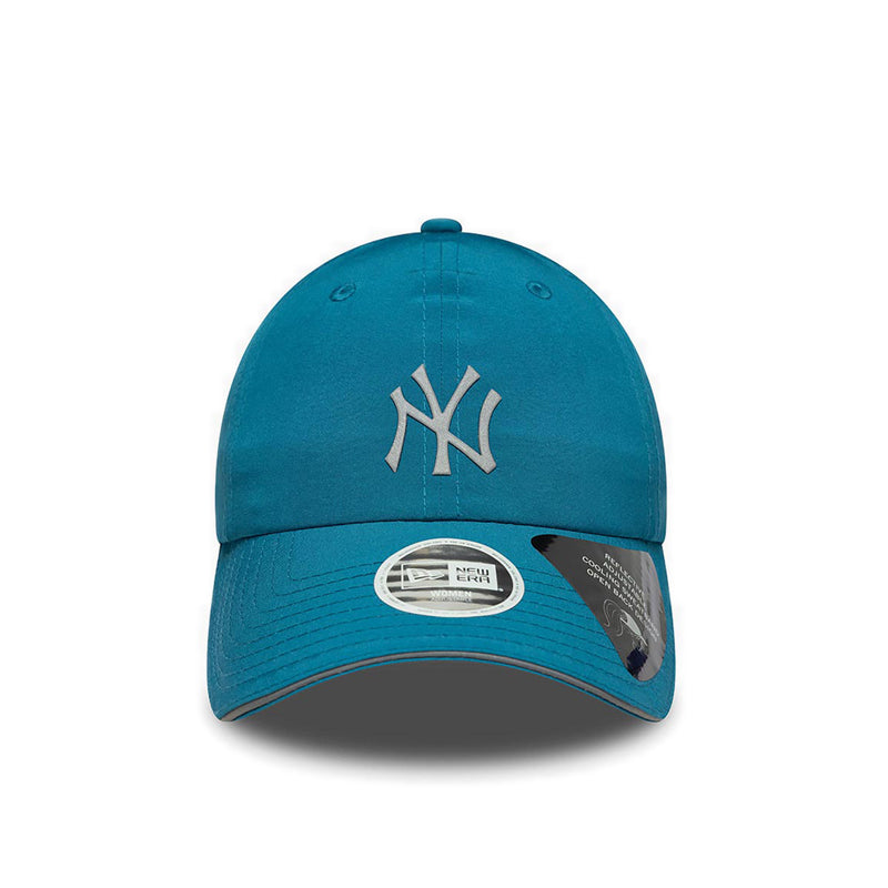 Wmns MLB Open Back Cap New York Yankees Women's Caps - Pine Needle Green