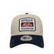 Ne Patch Suede Eframe Newera Men's Caps - Light Cream