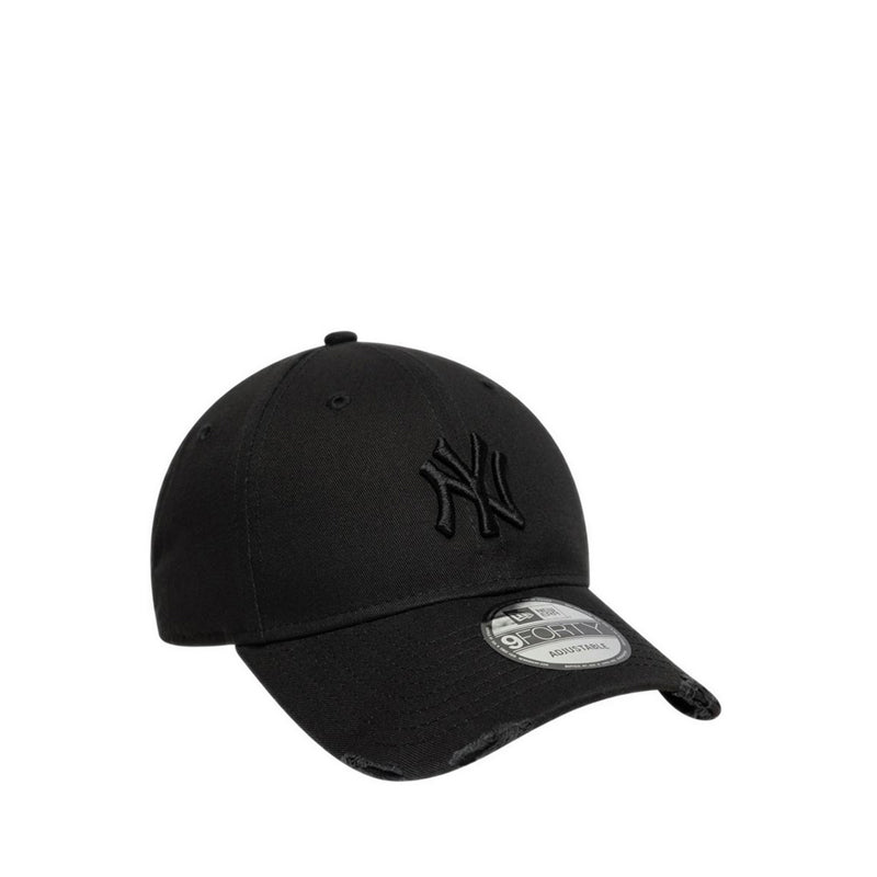 Wash Distress 9FORTY New York Yankees Men's Caps - Black