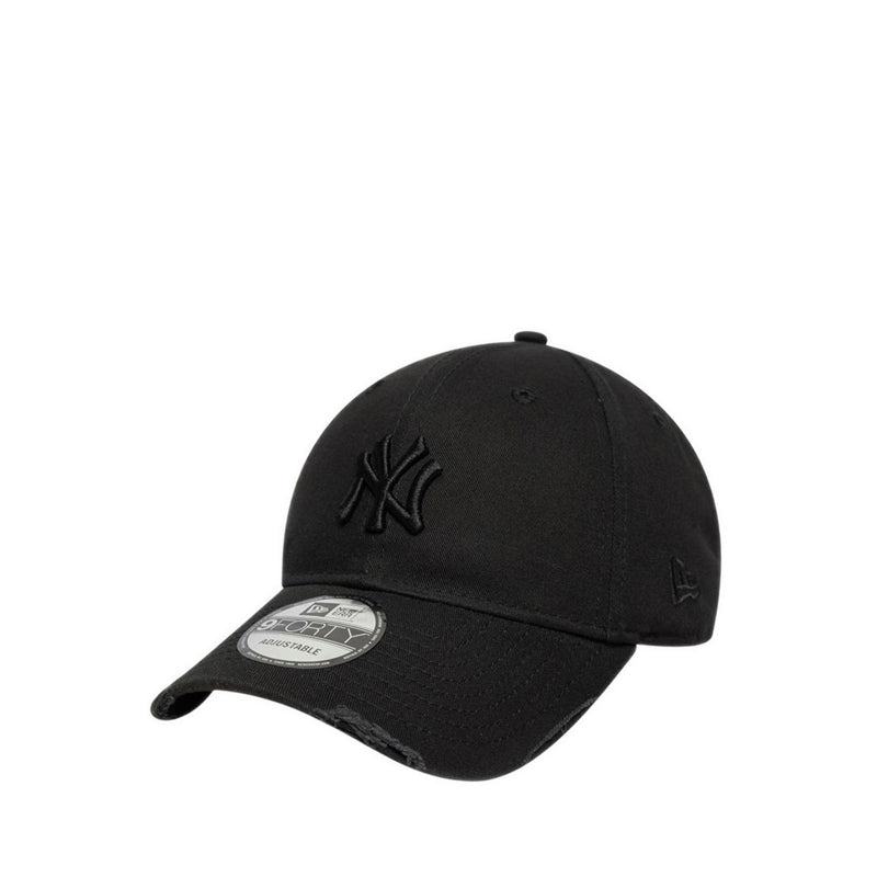 Wash Distress 9FORTY New York Yankees Men's Caps - Black