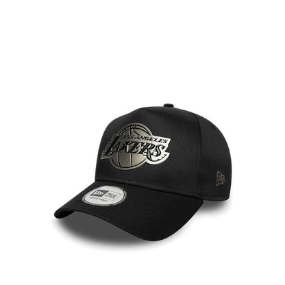 9FORTY Metallic Eframe Los Angeles Lakers Men's Caps - Black