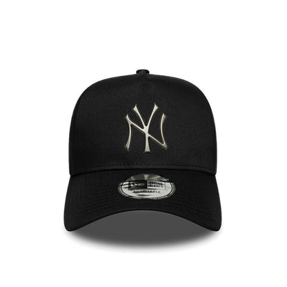 9FORTY Metallic Eframe New York Yankees Men's Caps - Black