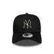9FORTY Metallic Eframe New York Yankees Men's Caps - Black