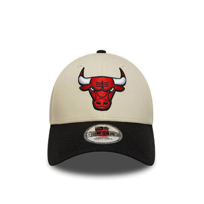 9Forty Nba Colour Block Chicago Bulls Men's Caps - Light Cream