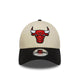 9Forty Nba Colour Block Chicago Bulls Men's Caps - Light Cream