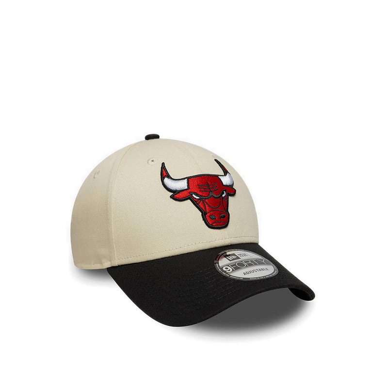 9Forty Nba Colour Block Chicago Bulls Men's Caps - Light Cream