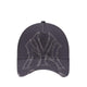 9FORTYAF Applique Distress New York Yankees Men's Caps - Graphite