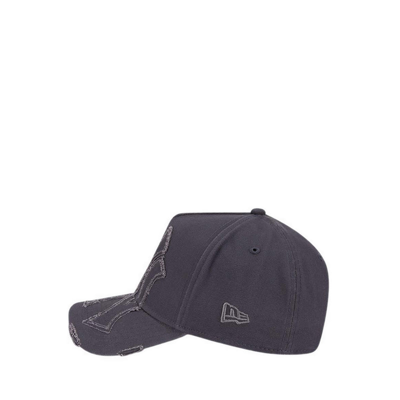 9FORTYAF Applique Distress New York Yankees Men's Caps - Graphite