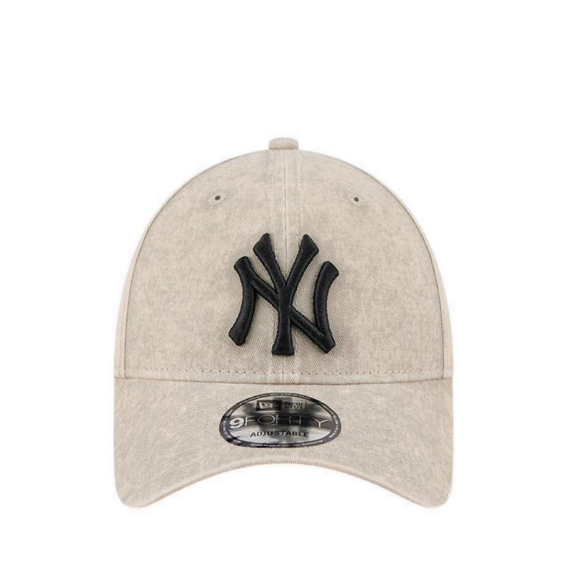 9FORTYSnap Washed Pebble New York Yankees Men's Caps - Dk Beige