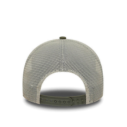 Ne Summer Patch Trucker Newera Men's Caps - New Olive