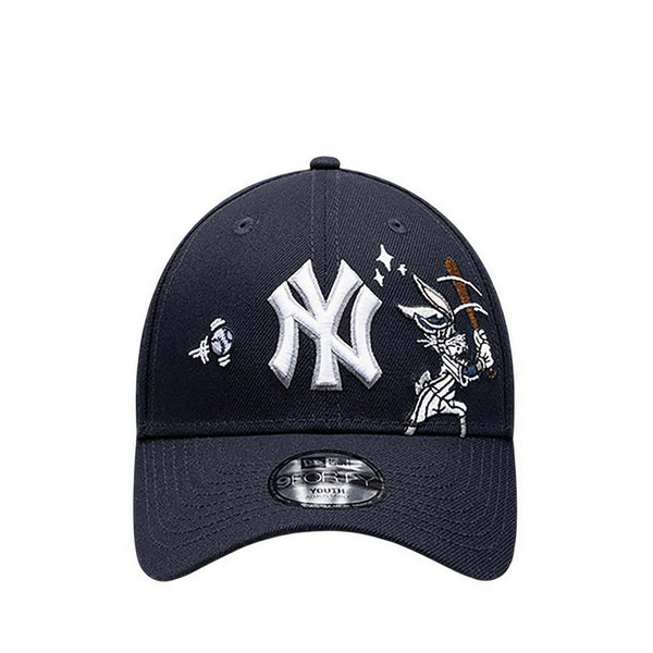 K9FORTY Looneytunes New York Yankees Kids Caps - Navy