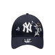 K9FORTY Looneytunes New York Yankees Kids Caps - Navy