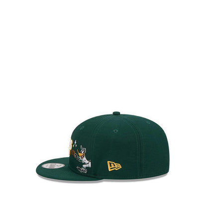 M 9FIFTY Looneytunes Oakland Athletics Men's Caps - Dark Green