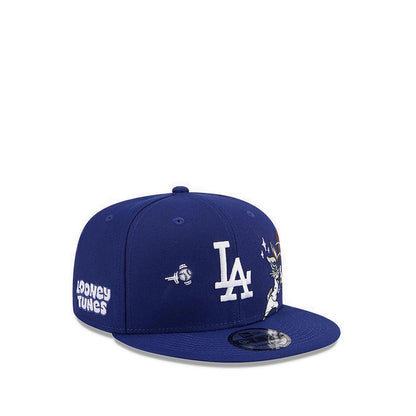 M 9FIFTY Looneytunes Los Angeles Dodgers Men's Caps - Dark Blue