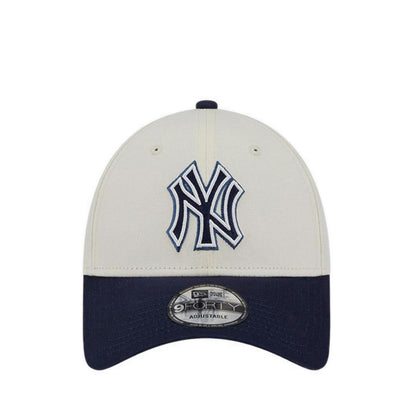 9FORTYSnap Faded Navy 2Tone New York Yankees Men's Caps - White