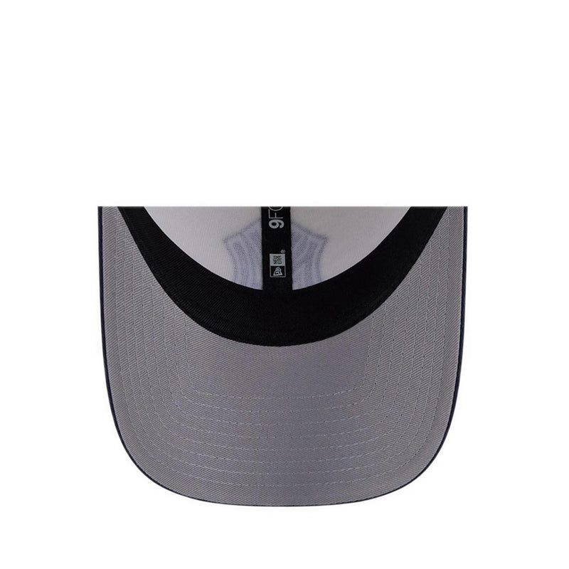 9FORTYSnap Faded Navy 2Tone New York Yankees Men's Caps - White