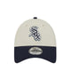 9FORTYSnap Faded Navy 2Tone Chicago White Sox Men's Caps - White