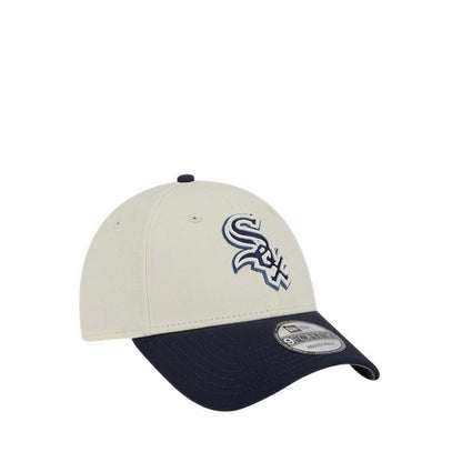 9FORTYSnap Faded Navy 2Tone Chicago White Sox Men's Caps - White