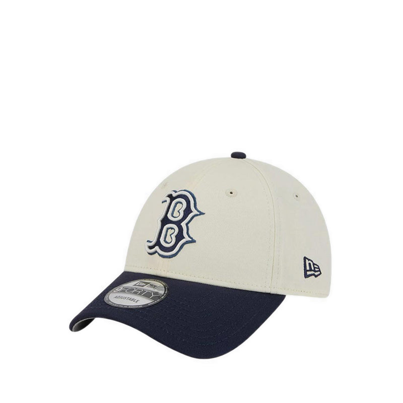 9FORTYSnap Faded Navy 2Tone Boston Red Sox Men's Caps - White