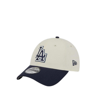 9FORTYSnap Faded Navy 2Tone Los Angeles Dodgers Men's Caps - White