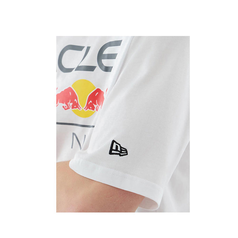 Logo Graphic Oversized Tee Red Bull F1 Men's T-Shirt - White