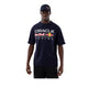 Logo Graphic Oversized Tee Red Bull F1 Men's T-Shirt - Navy