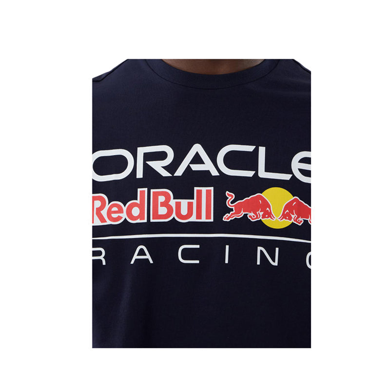 Logo Graphic Oversized Tee Red Bull F1 Men's T-Shirt - Navy