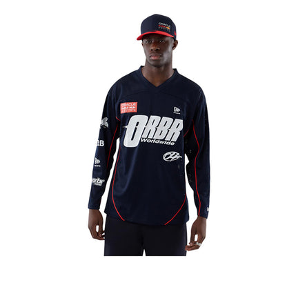 LS Hockey Top Red Bull F1 Men's T-Shirt - Navy