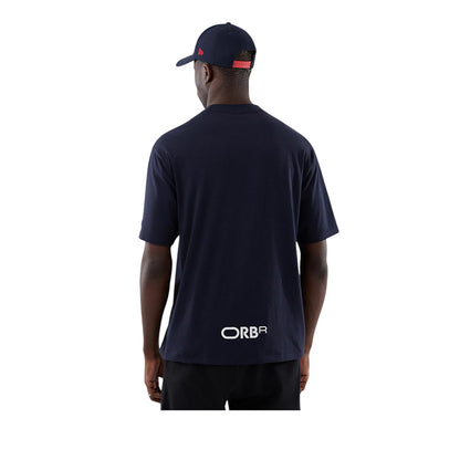 CF Graphic Oversized Tee Red Bull F1 Men's T-Shirt - Navy