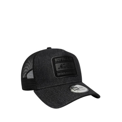 Patch Denim Trucker Newera Men's Caps - Black