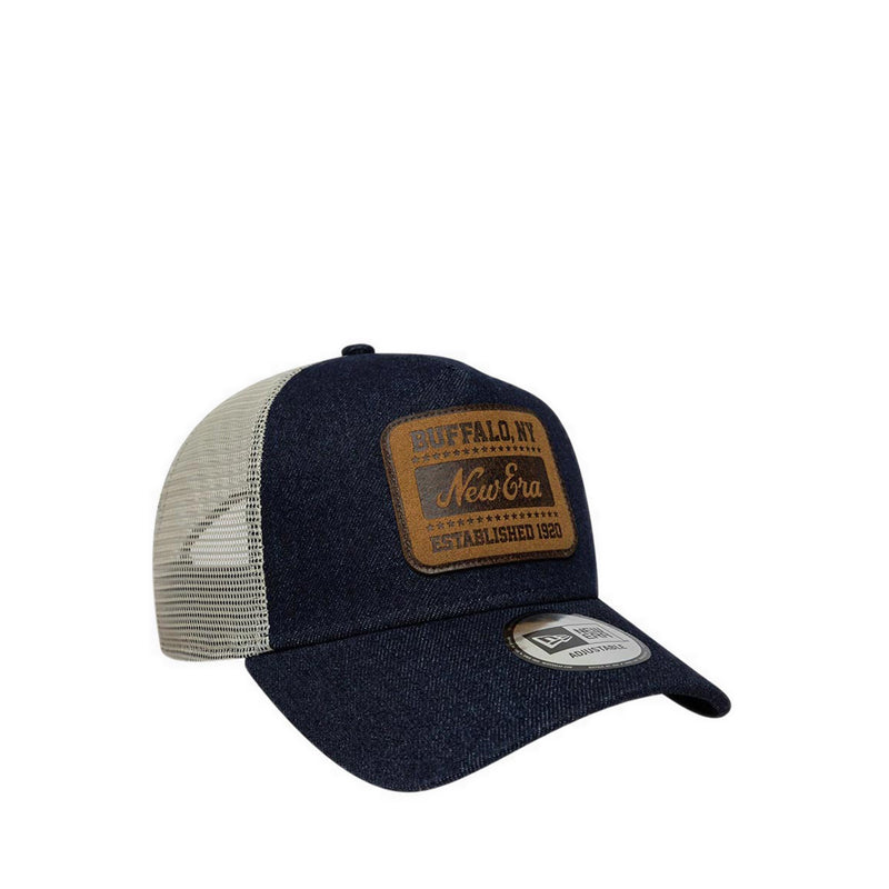 Patch Denim Trucker Newera Men's Caps - Denim