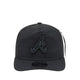 19TWENTY Alpha Atlanta Braves Men's Caps - Black