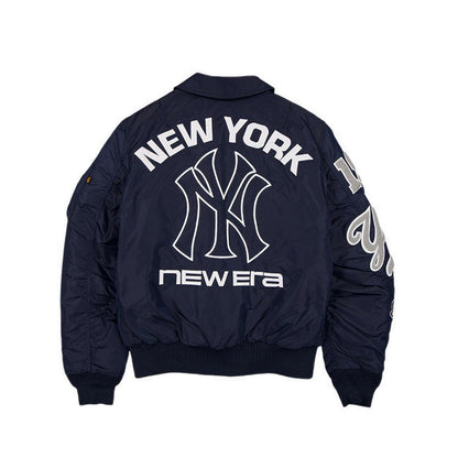 M Alpha MA1 Jacket 3490 New York Yankees Men's Jacket - Navy