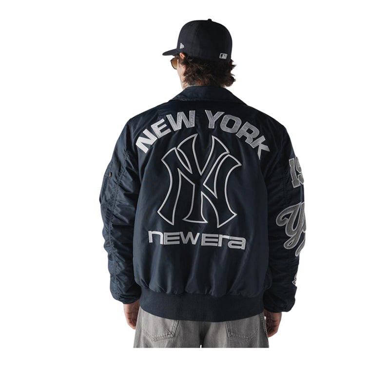 M Alpha MA1 Jacket 3490 New York Yankees Men's Jacket - Navy