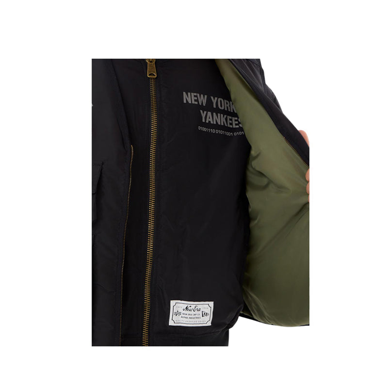 M Alpha MA1V Jacket 3492 New York Yankees Men's Jacket - Black