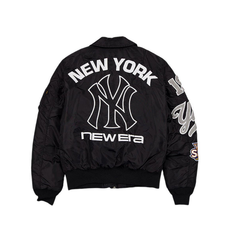 M Alpha MA1 Jacket 3490 New York Yankees Men's Jacket - Black