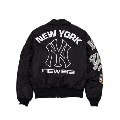 M Alpha MA1 Jacket 3490 New York Yankees Men's Jacket - Black