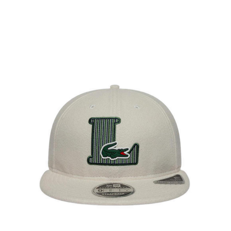 9FIFTYRc Front Patch Lacoste Men's Caps - White