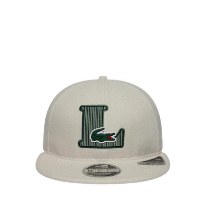 9FIFTYRc Front Patch Lacoste Men's Caps - White