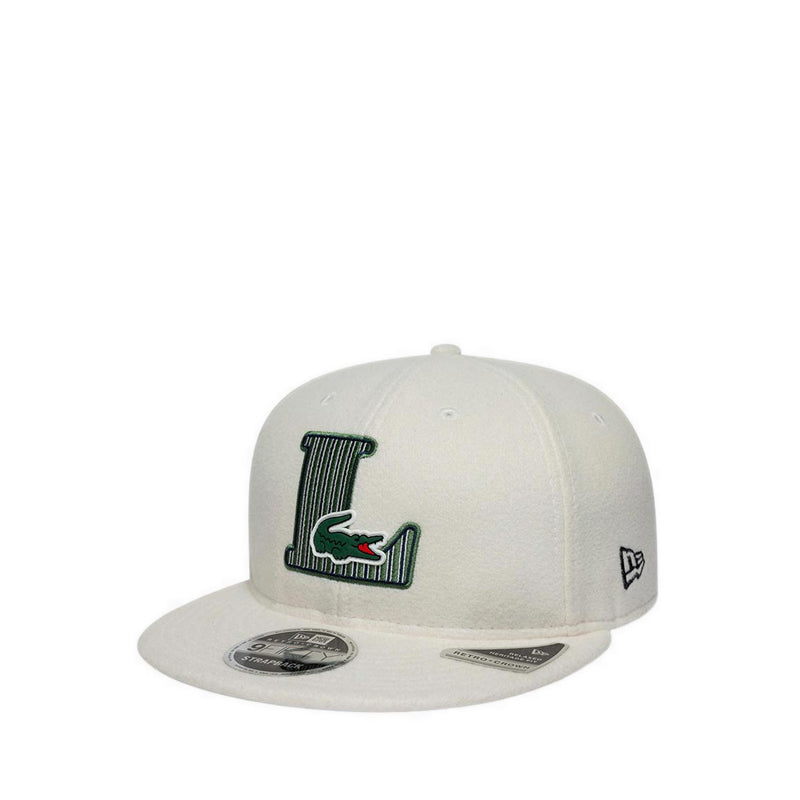 9FIFTYRc Front Patch Lacoste Men's Caps - White
