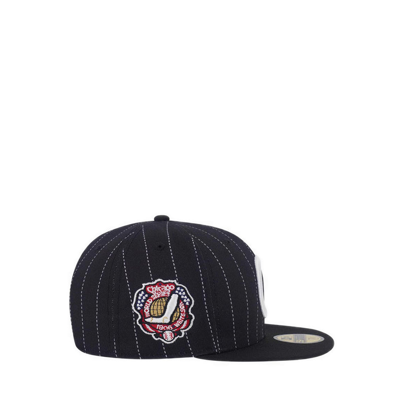 59FIFTY Chicago White Soxco Pinstripe Men's Caps - Black