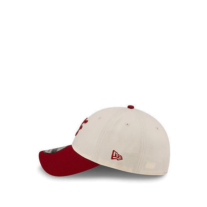 9Twenty Chrome Men's Caps - Chrome White