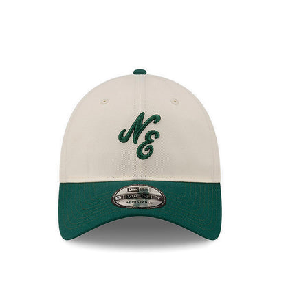 9Twenty Chrome Men's Caps - Chrome White