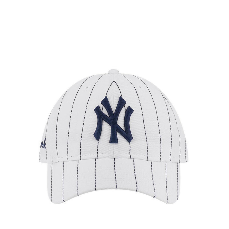 9TWENTY New York Yankees Pinstripe Men's Caps - White