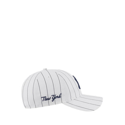 9TWENTY New York Yankees Pinstripe Men's Caps - White