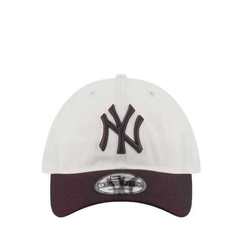 9TWENTY New York Yankees Chrome Wood Men's Caps - Chrome White